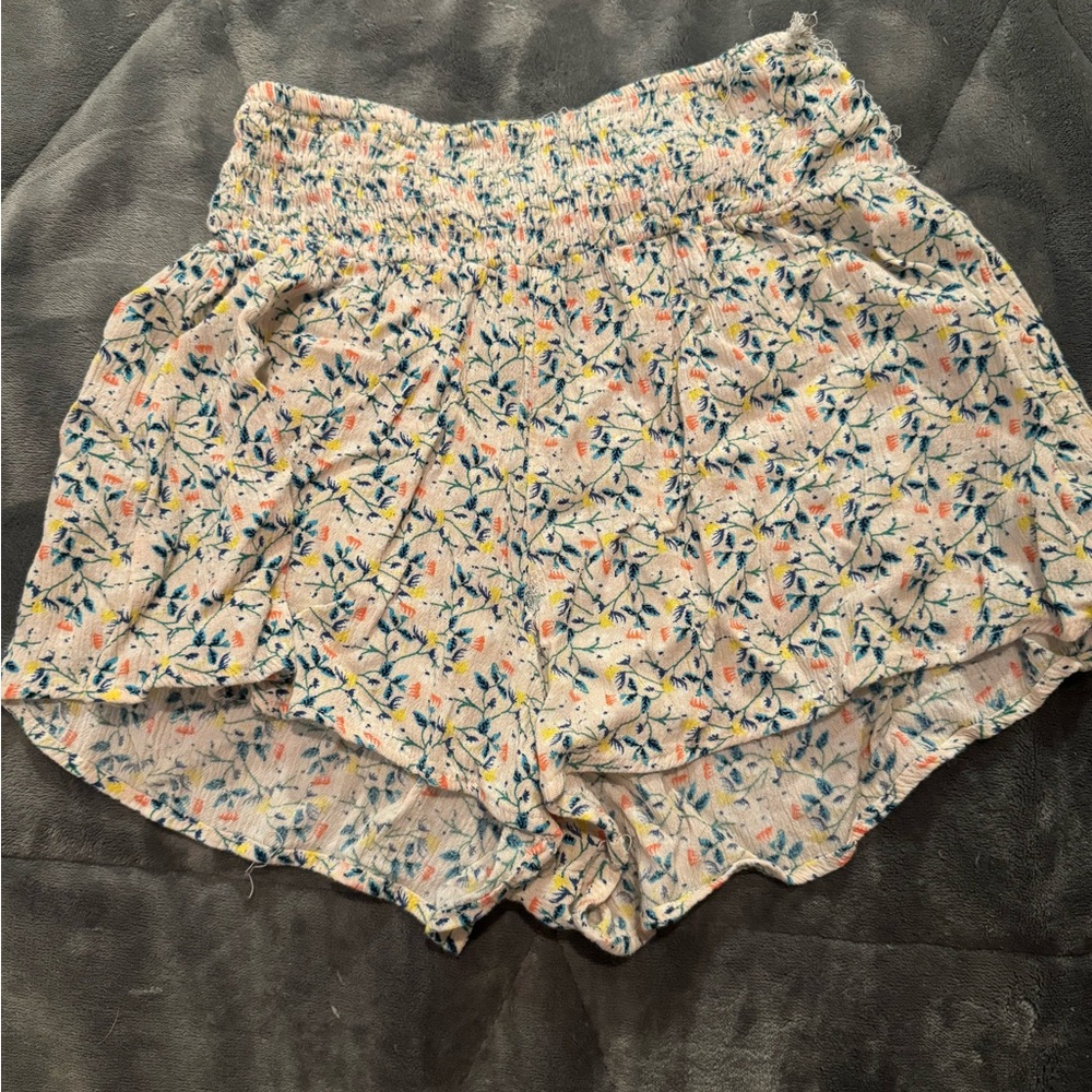 Floral Print Women's Shorts